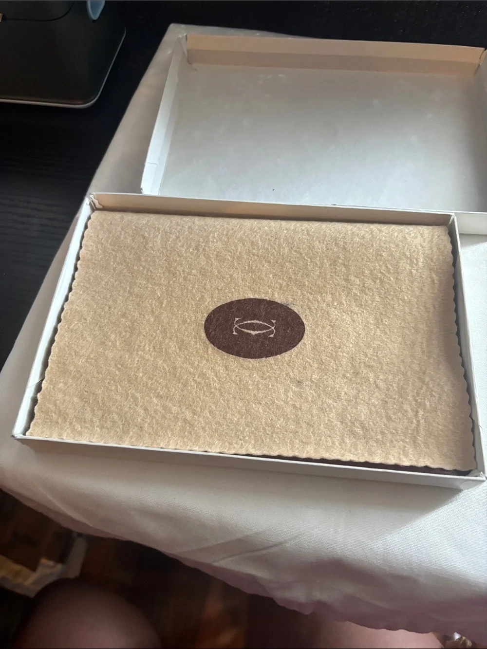 Cartier Burgundy Leather Zip Pouch - Picture 15 of 17
